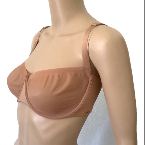 SKIMS No Show MOLDED UNLINED BALCONETTE BR-UWR-2054 Sz 36DD - Picture 3 of 15